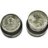 Image 1 : A pair of working dies for a Dollar sized medal, Portra A pair of working dies for a Dollar sized me