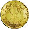 Image 2 : Republic of Colombia gold 4 Escudos 1826 IF, Bust left/ Republic of Colombia gold 4 Escudos 1826 IF,