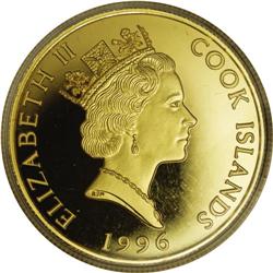 Commemorative gold $250 1996, Olympic National Park, KM Commemorative gold $250 1996,