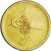 Image 1 : Abdul Aziz gold 100 Piastres 1277AH Year 4, KM264, VF+, Abdul Aziz gold 100 Piastres 1277AH Year 4, 