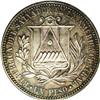 Image 2 : Republic Silver Pattern Peso 1861, KM-Pn3, reeded edge, Republic Silver Pattern Peso 1861, 