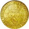 Louis XI gold Ecu D-or a la couronne ND (1461-83), Crow Louis XI gold Ecu D'or a la couronne ND (146