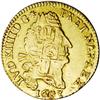 Louis XIIII gold 1/2 Louis D''or aux 4 L 1693A Louis XIIII gold 1/2 Louis D'or aux 4 L 1693A,