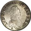Louis XV Ecu Vertugadin 1716A, Bust right/Arms, KM414.1 Louis XV Ecu Vertugadin 1716A,