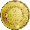 Image 2 : Republic gold 20 Francs 1875A, KM825, Fr-592, MS64 NGC. Republic gold 20 Francs 1875A,