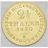Image 4 : Hannover. George IV gold 2 1/2 Taler 1830B, KM130, Fr-1 Hannover. George IV gold 2 1/2 Taler 1830B, 