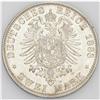 Image 4 : Prussia. Wilhelm I 2 Marks 1883A, KM506, AU-UNC but onc Prussia. Wilhelm I 2 Marks 1883A, 
