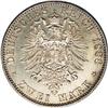 Image 2 : Prussia. Wilhelm II 2 Marks 1888A, KM511, MS61 NGC, wit Prussia. Wilhelm II 2 Marks 1888A, 