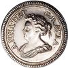 Image 1 : Queen Anne pattern farthing in silver, 1713. P-746 (ver Queen Anne pattern farthing in silver, 1713.