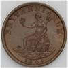 Image 2 : George III pattern farthing, 1805. P-1319 (very scarce) George III pattern farthing, 1805. 