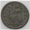 Image 4 : George I "dump" halfpenny, 1718. S-3659. An exceptional George I "dump" halfpenny, 1718. 