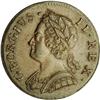 Image 1 : George II halfpenny, 1753. S-3719. Old laureate head. C George II halfpenny, 1753. 
