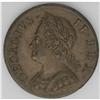 Image 3 : George II halfpenny, 1753. S-3719. Old laureate head. C George II halfpenny, 1753. 