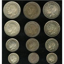 Trio of 1930s Maundy sets: All are S-4043. 1931, 1932, Trio of 1930s Maundy sets: 