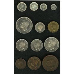 George VI Proof of Record set, 1949. A very rare item, George VI Proof of Record set, 1949. 