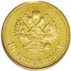 Image 2 : Nicholas II gold 10 Roubles 1909-, Bit-14, Uzd-352, P Nicholas II. gold 10 Roubles 1909-,
