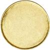 Image 1 : Republic gold Pond blank planchet, KM10.1-2 type, unuse Republic gold Pond blank planchet, 