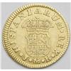 Image 2 : Ferdinand VI gold 1/2 Escudo 1756M-JB, KM378, nice AVF, Ferdinand VI gold 1/2 Escudo 1756M-JB, 