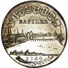 Image 3 : Basel. 1/4 Taler 1740, KM143, choice brilliant UNC, bea Basel. 1/4 Taler 1740, 