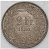 Image 2 : Confederation 2 francs 1850A, KM10, Choice XF, delightf Confederation 2 francs 1850A, 