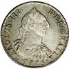 Image 1 : Carlos III 4 Reales 1775-JR, KM54, AU53 NGC, an attract Carlos III 4 Reales 1775-JR, 