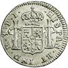 Image 2 : Carlos IIII 1/2 Real 1808-PI, KM69, MS63 NGC, bold deta Carlos IIII 1/2 Real 1808-PI, 