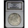 Image 3 : Carlos IIII 8 Reales 1808-PJ, KM73, MS62 NGC, fully lus Carlos IIII 8 Reales 1808-PJ, 
