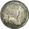 Image 1 : Ferdinand VII Real 1823-PJ, KM87, MS62 NGC, deeply tone Ferdinand VII Real 1823-PJ, 