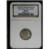 Image 3 : Ferdinand VII Real 1823-PJ, KM87, MS62 NGC, deeply tone Ferdinand VII Real 1823-PJ, 