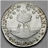 Image 2 : Republic 4 Soles 1830-JL, KM96a.1, choice brilliant UNC Republic 4 Soles 1830-JL, 