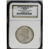 Image 3 : Republic 4 Soles 1855-MJ, KM123.2, AU55 NGC, error spel Republic 4 Soles 1855-MJ, 