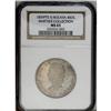 Image 3 : Republic 4 Soles 1859-FJ, KM123.3, MS63 NGC, a choice t Republic 4 Soles 1859-FJ, 