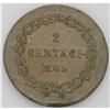 Image 4 : Republic 2 Centecimos 1864, KM148, glossy brown XF, wel Republic 2 Centecimos 1864, 
