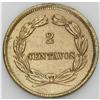 Image 4 : Republic 2 Centavos 1878, KM164.1, bold XF-AU, harshly Republic 2 Centavos 1878, 
