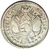 Image 1 : Republic 1/20 Boliviano 1865/4-FP, KM149, MS66 NGC, a s Republic 1/20 Boliviano 1865/4-FP, 