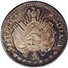 Image 1 : Republic 1/10 Boliviano 1865-FP, KM150, MS61 NGC, deepl Republic 1/10 Boliviano 1865-FP, 