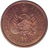 Image 1 : Republic Copper Pattern 20 Centavos 1868, KM-Pn19, plai Republic Copper Pattern 20 Centavos 1868, 
