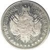 Image 1 : Republic Silver Pattern Boliviano 1868-CT, KM-Pn26, ree Republic Silver Pattern Boliviano 1868-CT, 