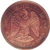 Image 2 : Republic Copper Pattern Boliviano 1868, KM-Pn32, reeded Republic Copper Pattern Boliviano 1868, 