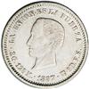 Image 1 : Republic Silver Pattern Escudo 1887-FE, KM-Pn46, reeded Republic Silver Pattern Escudo 1887-FE, 
