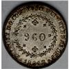 Image 1 : Pedro I 960 Reis 1824-R, KM368.1, nice lightly toned AU Pedro I 960 Reis 1824-R, 
