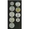 Image 2 : Republic Assortment of 400 Reis, nine coins, all UNC ex Republic Assortment of 400 Reis, 