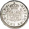 Image 2 : Ferdinand VII 1/2 Real 1813FJ-So, KM64, MS63 NGC, bust Ferdinand VII 1/2 Real 1813FJ-So, 