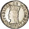 Image 1 : Cundinamarca - Republica de Colombia 1/2 Real 1821Ba-JF Cundinamarca - Republica de Colombia 1/2 Rea