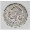 Republic 1/4 Decimo - Two Dates, KM143.1a, 1870 Bogota, Republic 1/4 Decimo - Two Dates, 