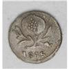 Republic 1/4 Decimo - Pair of Dates, KM143.2, 1865 Popa Republic 1/4 Decimo - Pair of Dates, 