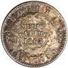 Image 2 : Republic 1/2 Decimo 1863 Bogota, KM144, MS66 NGC, a mag Republic 1/2 Decimo 1863 Bogota, 