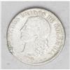 Republic 1/2 Decimo 1873-AB Medellin, KM150.4, Fine, mo Republic 1/2 Decimo 1873-AB Medellin, 
