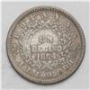Image 2 : Republic Decimo - Two Types, KM145.2, 1864 Popayan, nic Republic Decimo - Two Types, 