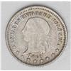 Republic - Pair of Bogota Decimos, KM151.1, 1869, nice Republic - Pair of Bogota Decimos, 